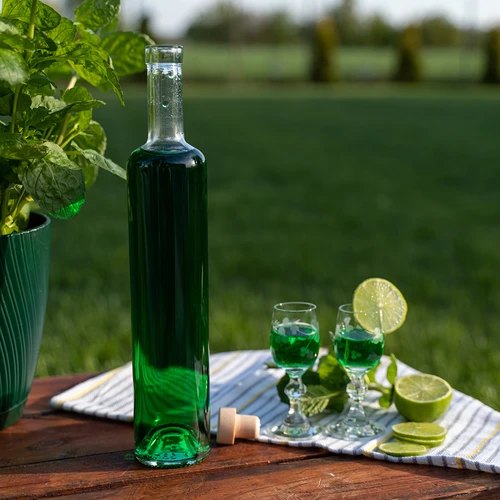 Láhev Marina s korkem, bílá 0,5 L - 5