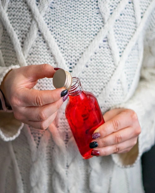 Láhev na likéry placatka 200 ml - 10 kusů - 8