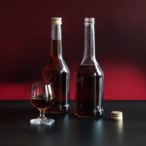 Láhev Napoleon 500 ml se šroubovacím uzávěrem fi28, 6 ks - 8