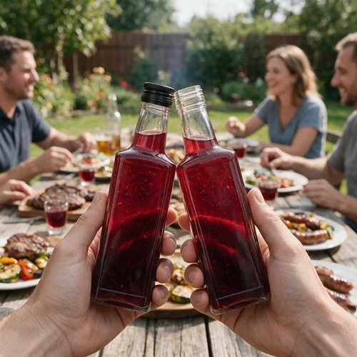 Láhev Receptura 250 ml, s černým uzávěrem, 1 ks - 8