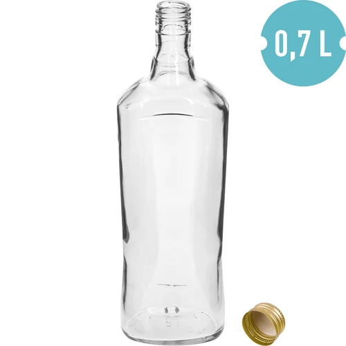 Láhev „Safírová” 700 ml se šroubovacím uzávěrem, 1 ks. - 3