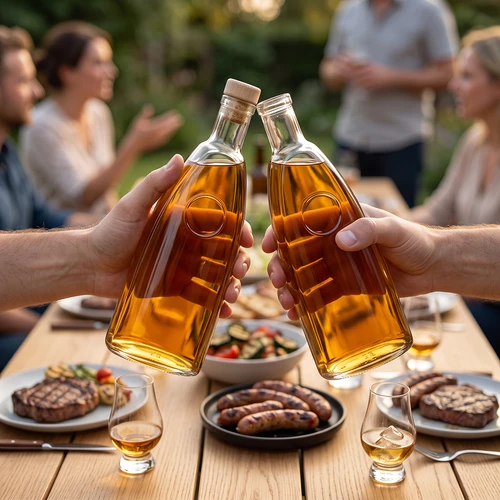 Láhev „Staroměstská” se zátkou typu hříbek, 500 ml, 1 ks - 8