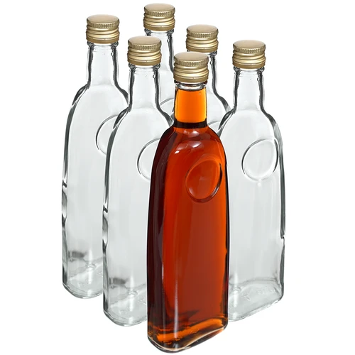 Láhev Staromiejska 500ml se šroubovacím uzávěrem, 6ks. - 2