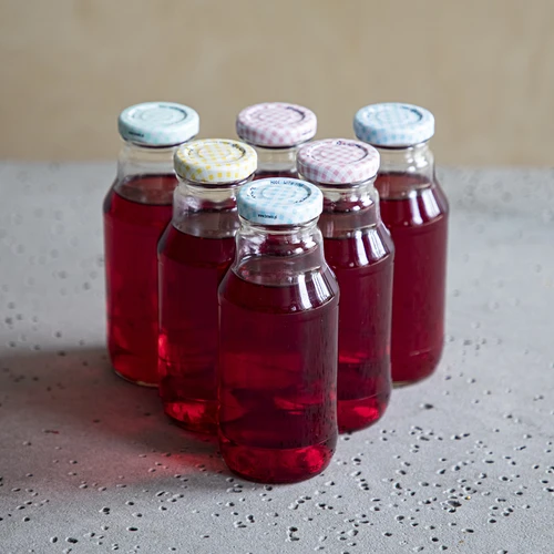 Láhev TO na džus 330 ml s uzávěrem fi 43 - 6 ks. - 6