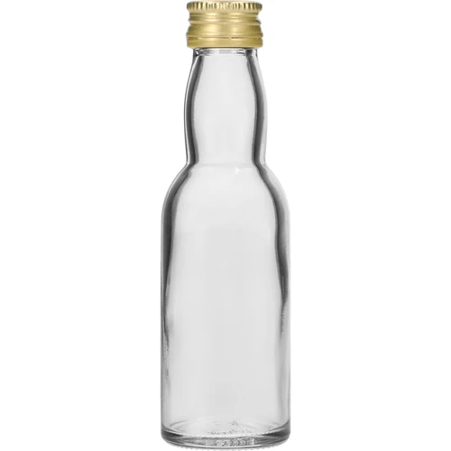 Lahvička „Maluch” se zlatým šroubovacím víčkem, 40 ml, 10 ks - 3