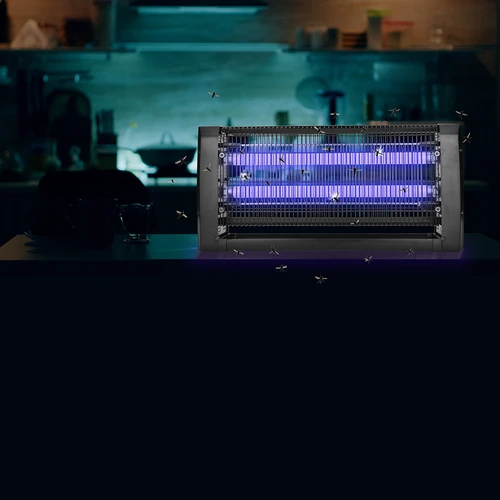 Lampa na hubení hmyzu UVA 20 W, černá - 10