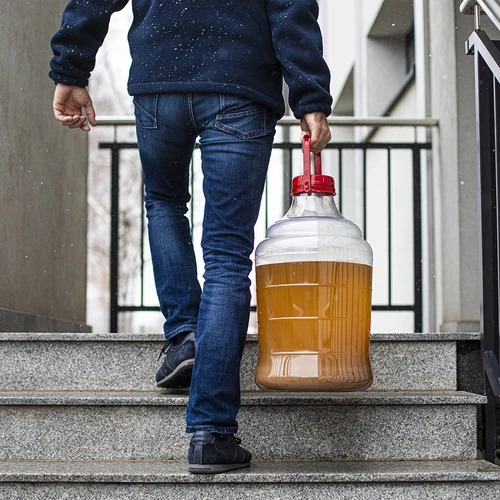 Lehký, nerozbitný balón na víno s držadlem, 25 L - 16