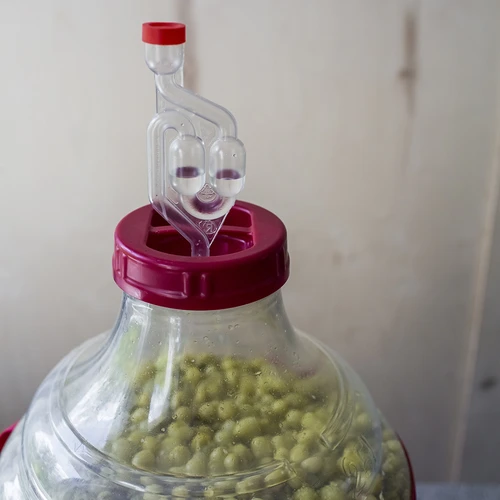 Lehký, nerozbitný balon na víno s popruhy, 20 L - 14