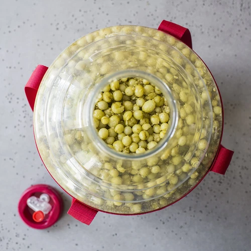 Lehký, nerozbitný balon na víno s popruhy, 20 L - 15