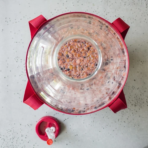 Lehký, nerozbitný balon na víno s popruhy, 20 L - 18