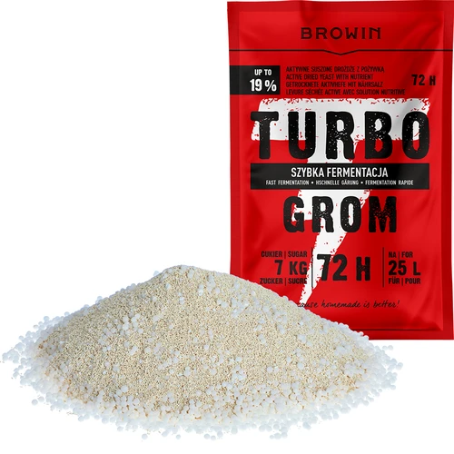 Lihovarské kvasnice Turbo Grom 72 h - 3