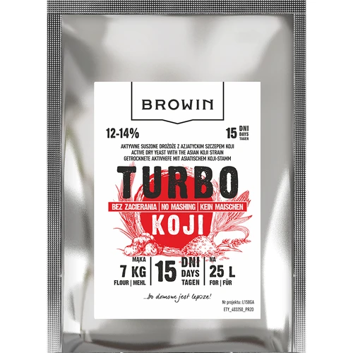 Lihovarské kvasnice Turbo Koji, 50 g (bez rmutování!)