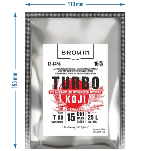 Lihovarské kvasnice Turbo Koji, 50 g (bez rmutování!) - 7
