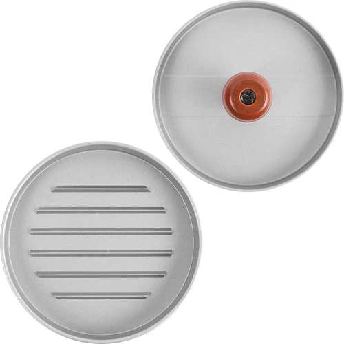 Lis na hamburgery - hliníkový, průměr 12 cm - 4