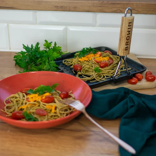 Litinová čtvercová pánev, 22 cm - 6