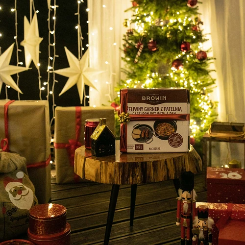 Litinový hrnec s pánví, 3,5 L - 16