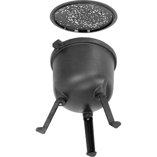 Litinový lovecký kotlík se smaltovaným vnitřkem, 8 L - 4