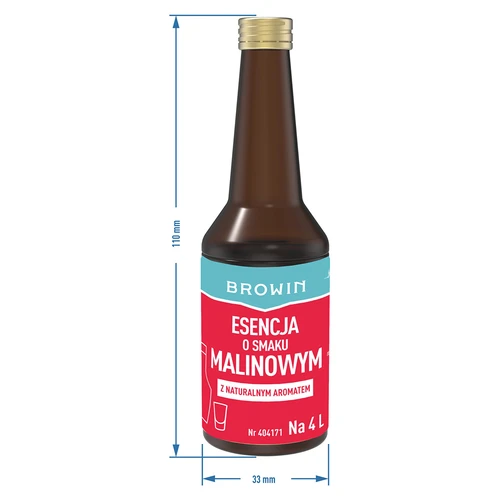 Malinová esence s přírodním aromatem na 4 l – 40 ml - 7