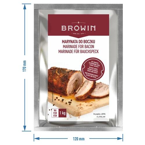 Marináda na bůček - směs bylin a koření, 35 g - 3