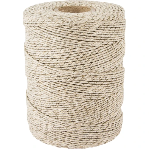 Matný lněný řeznický provázek (240°C) 190 m