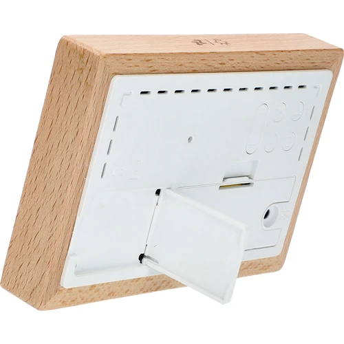 Meteorologická stanice (RCC,DCF) - elektronická, bezdrátová, podsvícená, senzor, bílá - 5