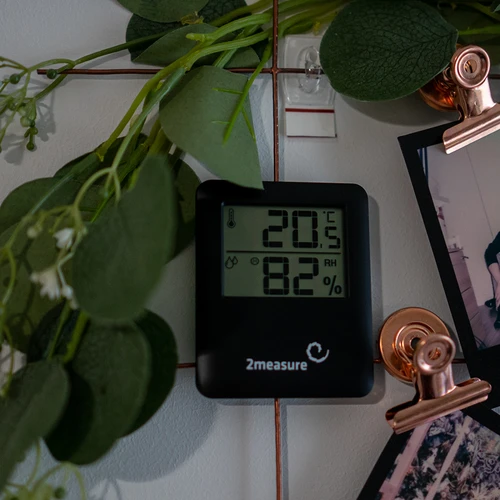 Meteostanice – elektronická, bezdrátová, černá - typ A - 9