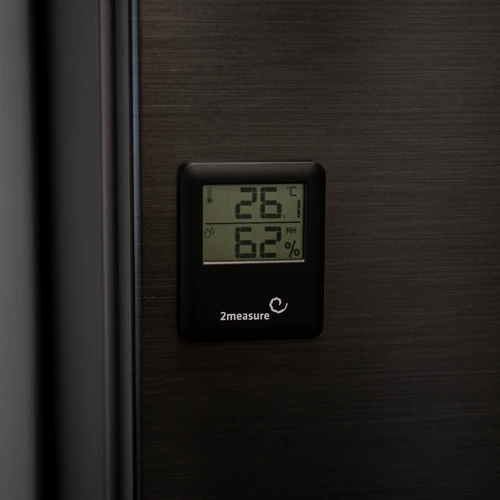 Meteostanice – elektronická, bezdrátová, černá - typ A - 8