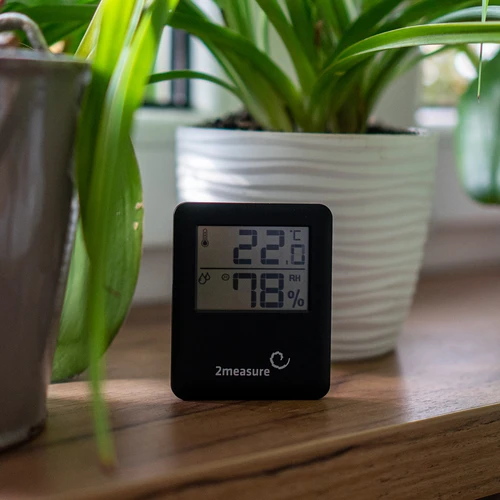 Meteostanice – elektronická, bezdrátová, černá - typ A - 7