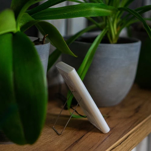 Meteostanice – elektronická, sonda, bílá - 8