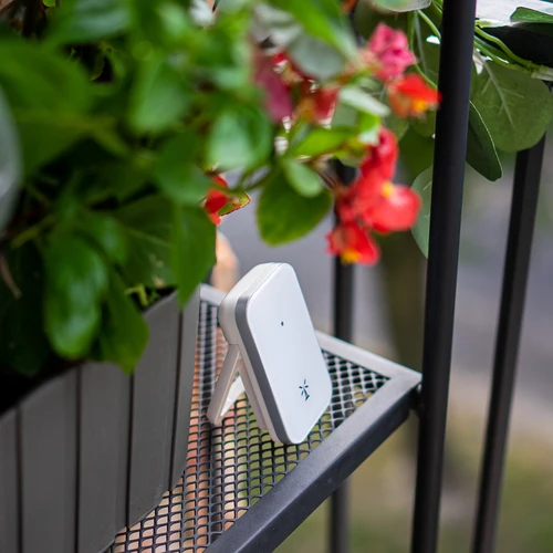 Meteostanice RCC, DCF – elektronická, bezdrátová, podsvícený senzor, bílá - 15