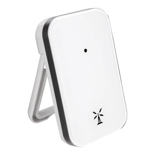 Meteostanice RCC, DCF – elektronická, bezdrátová, podsvícený senzor, bílá - 6