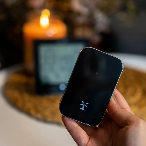 Meteostanice RCC, DCF – elektronická, bezdrátová, podsvícený senzor, černá - 11