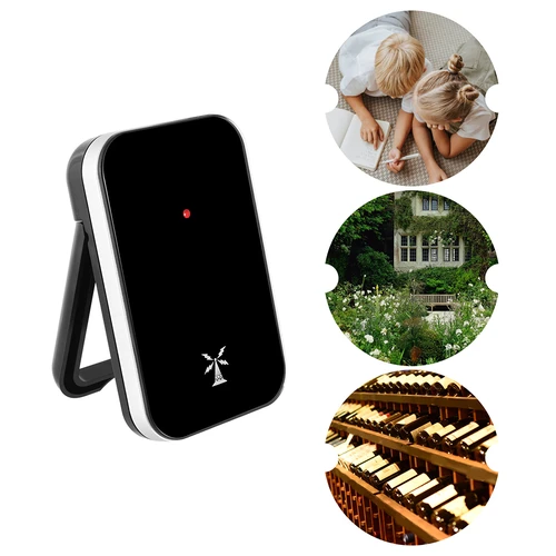 Meteostanice RCC, DCF – elektronická, bezdrátová, podsvícený senzor, černá - 16