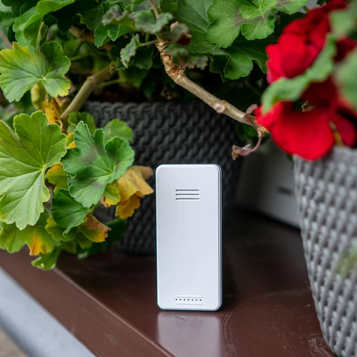 Meteostanice RCC – elektronická, bezdrátová, podsvícený senzor, černá - 18