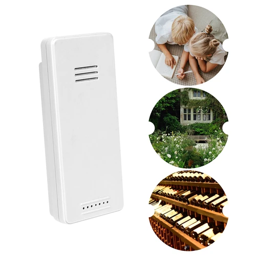 Meteostanice RCC – elektronická, bezdrátová, podsvícený senzor, černá - 22