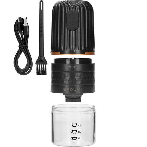 Mlýnek na kávu - elektrický, s mlecími kameny - 4