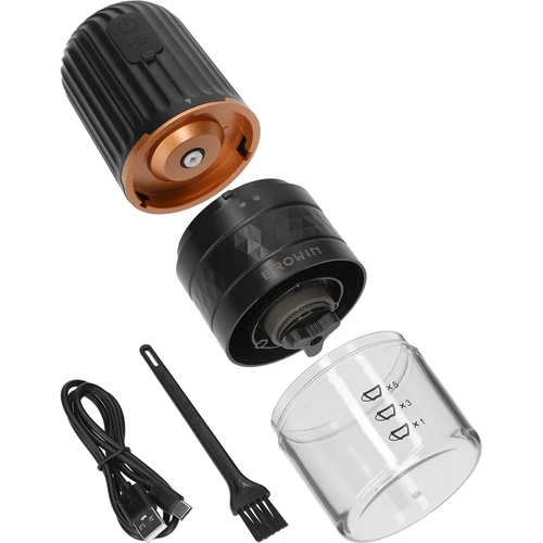 Mlýnek na kávu - elektrický, s mlecími kameny - 5