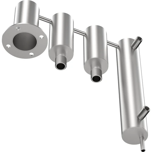 Modul destilátoru - hlava 2 odlučovače chladič - 3