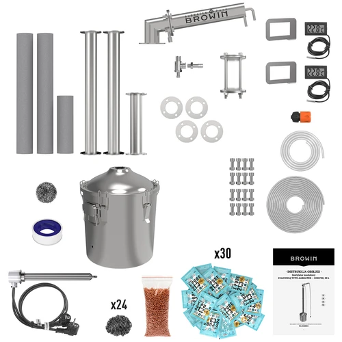 Modulární destilátor Convex 30 L elektrický - Aabratek - 4