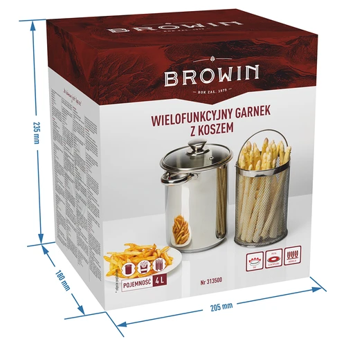 Multifunkční hrnec s košem - 6