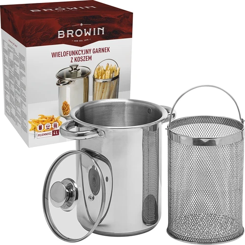 Multifunkční hrnec s košem - 4