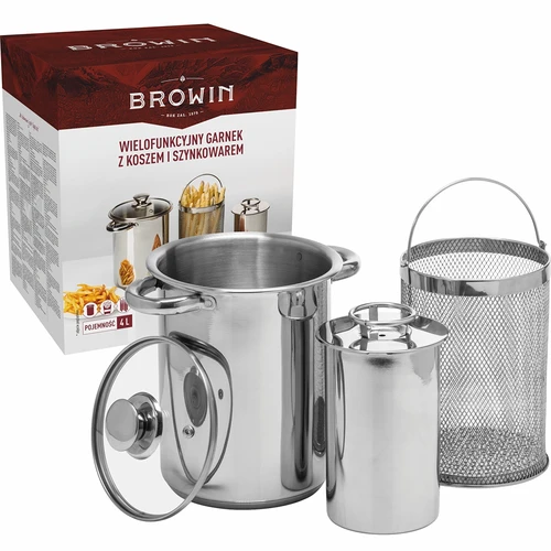 Multifunkční hrnec s košem a šunkovarem - 8