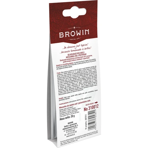 Na venkovské klobásy, 20g - 4