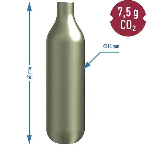 Náboje do saturátoru SodaJoy, Kayser 10 ks. - 2