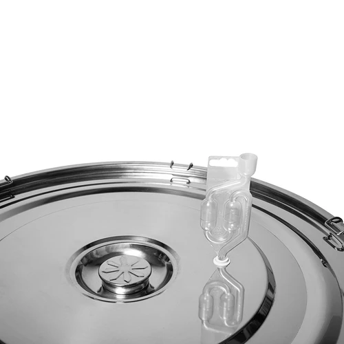 Nádoba z nerezové oceli 161 L s víkem - 4