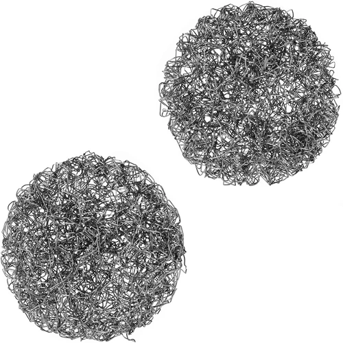 Nerezové prismatické podpory - 2 ks.