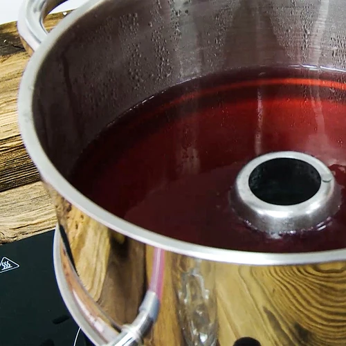 Nerezový odšťavňovač s parním hrncem 5 L - 16