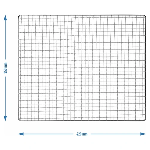 Nerezový síťový rošt do dřevěné/dýhované udírny dragON 330339, 330341, 330340, 330360 - 4