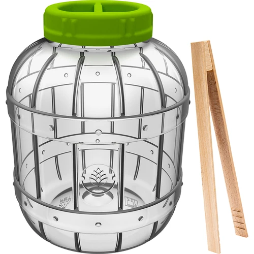 Nerozbitná, multifunkční nádoba na nakládání + kleště, 5L