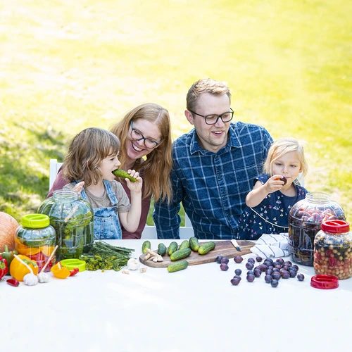 Nerozbitná, multifunkční sklenice, 3 L - 7